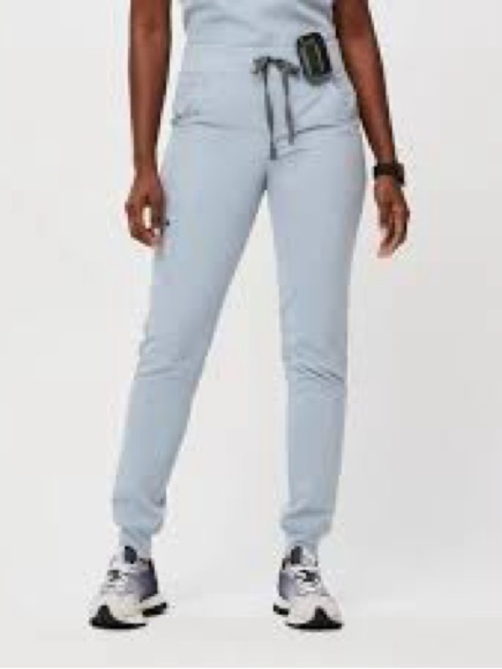 2 PAIRS FIGS HIGH WAISTED ZAMORA JOGGER SCRUB PANTS Size: Small